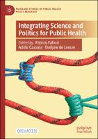 Integrating Science and Politics for Public Health