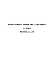 Image of Lajang Jalang kumpulan cerpen ebook