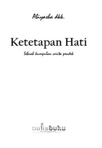 Image of Ketetapan Hati ebook