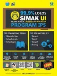 Image of 99,9% Lolos SIMAK UI (Seleksi Masuk Universitas Indonesia) Program IPS
