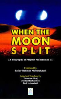 Image of WHEN THE MOON SPLIT:A biography of prophet muhammad