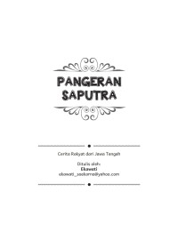 e book :Pangeran Saputra