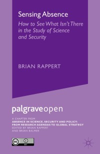 Image of Sensing absence:how to see what isn't there in the study of science and security
